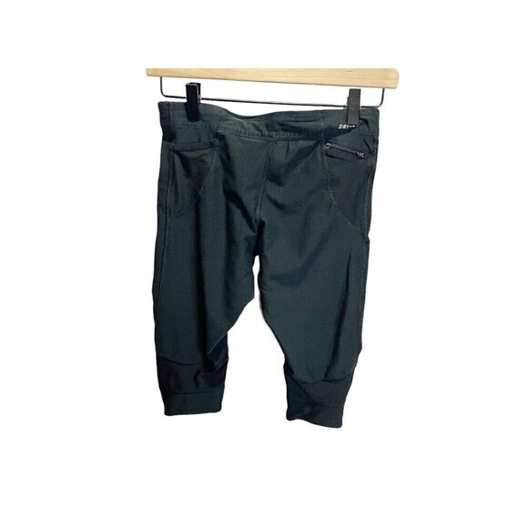 Nike Dri-Fit Tech Capri Running Leggings Black Pockets S 481324-010 - Picture 3 of 5